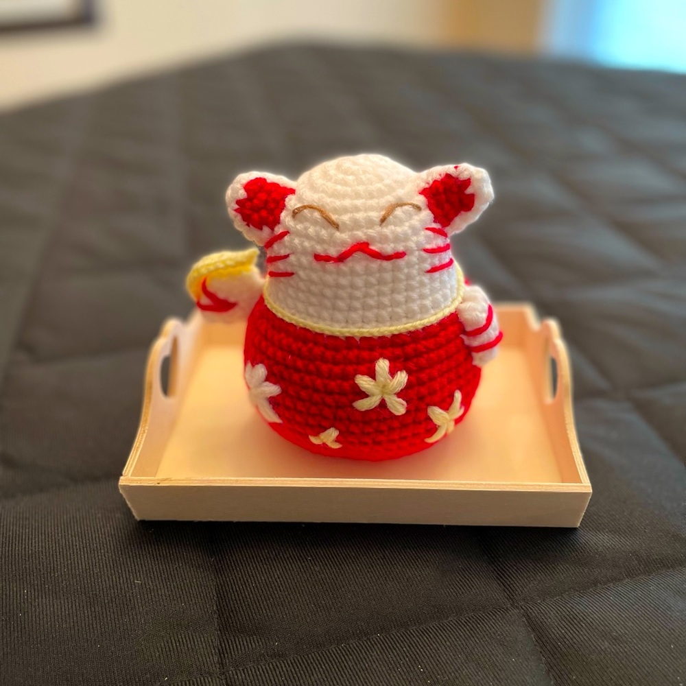 Lucky Cat Amigurumi